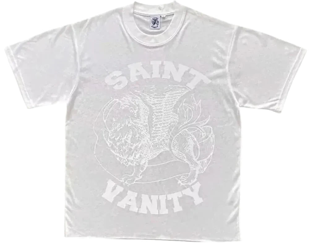Saint Vanity MonoChromatic Tee White