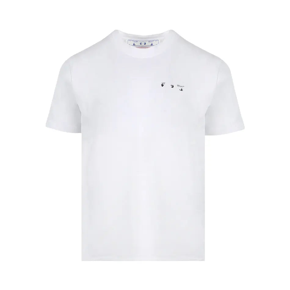 Off-White Caravaggio Paint Slim Tee 'White/Black'