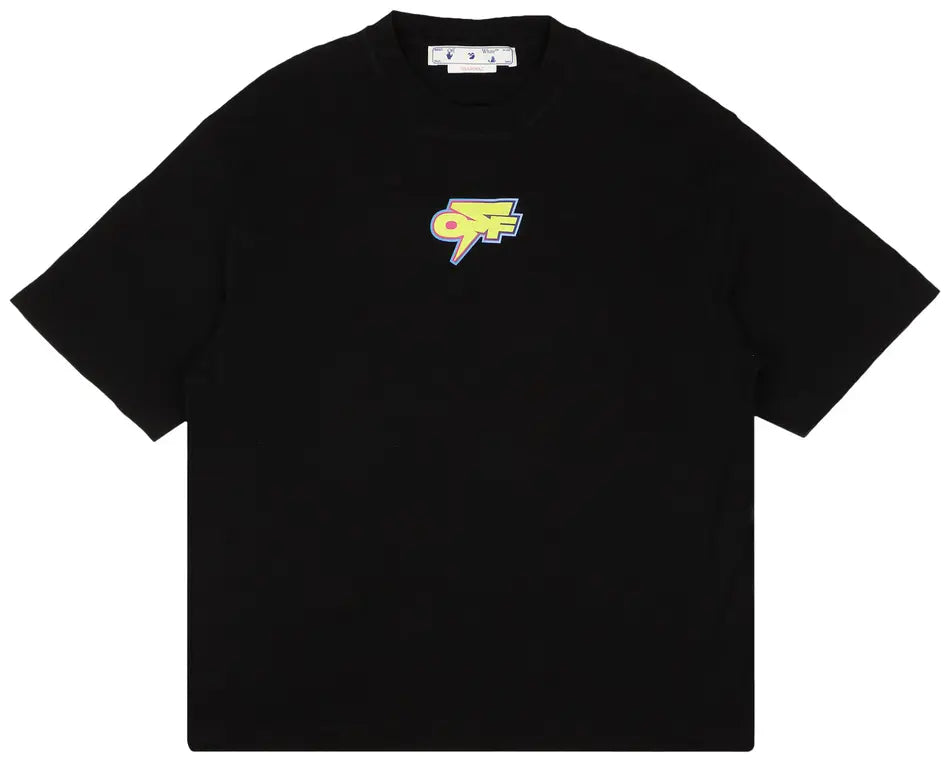 Off-White Degrade Thunder Over Skate Short-Sleeve Tee 'Black/Green'