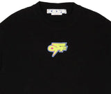 Off-White Degrade Thunder Over Skate Short-Sleeve Tee 'Black/Green'