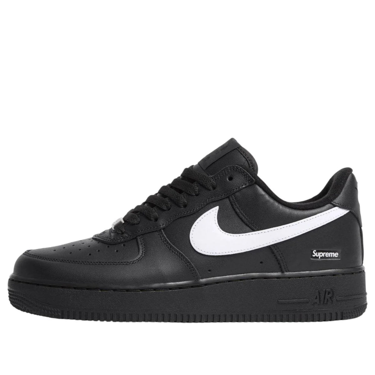 Supreme Air Force 1 Low 'Black White'