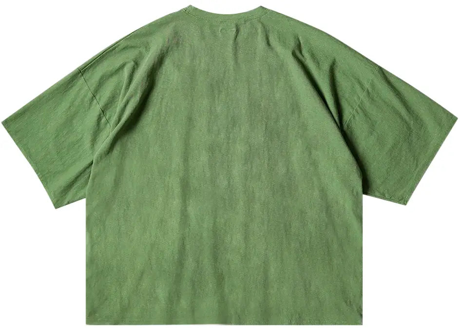 Kapital Denim Repair Huge Jersey T-Shirt 'Green'