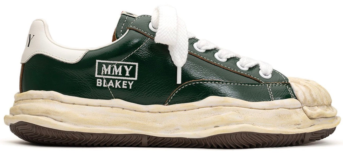 Maison Mihara OG Sole Wrinkled Leather Low-top