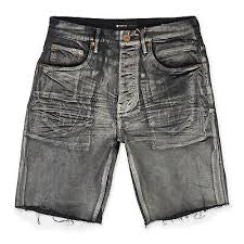 Purple Brand Iridescent Pearl Jeans Shorts
