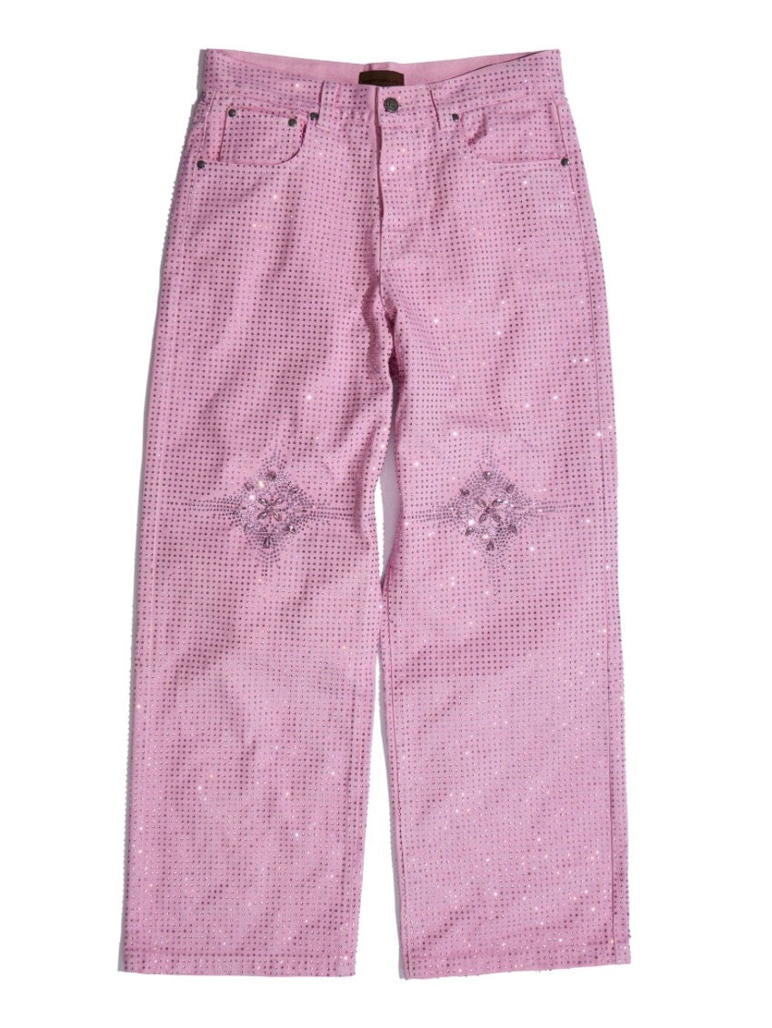 Birth Of Royal Child 20K Diamond Stellar Jeans Pink
