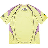 Supreme Piping Soccer Jersey Yellow