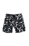 Bape Camo Cargo Shorts Black