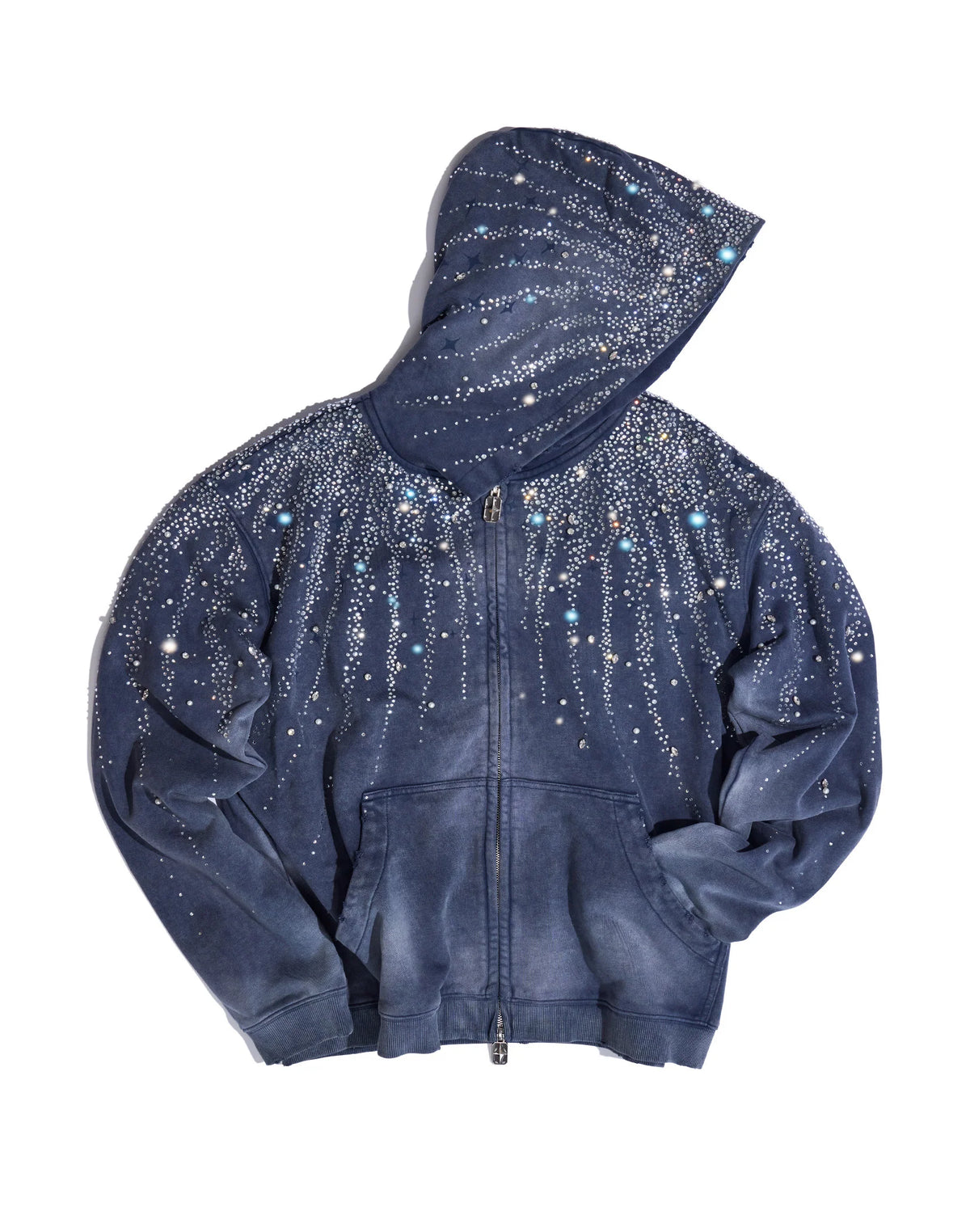 Birth Of Royal Child Stellar Diamond Hoodie Blue