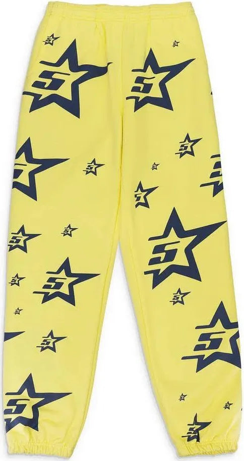 Sp5der 5tar Yellow Sweatpants
