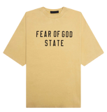 FEAR OF GOD ESSENTIALS
HEAVY CREWNECK TEE - AMBER