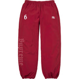 Supreme Umbro Studded Track Pants red
