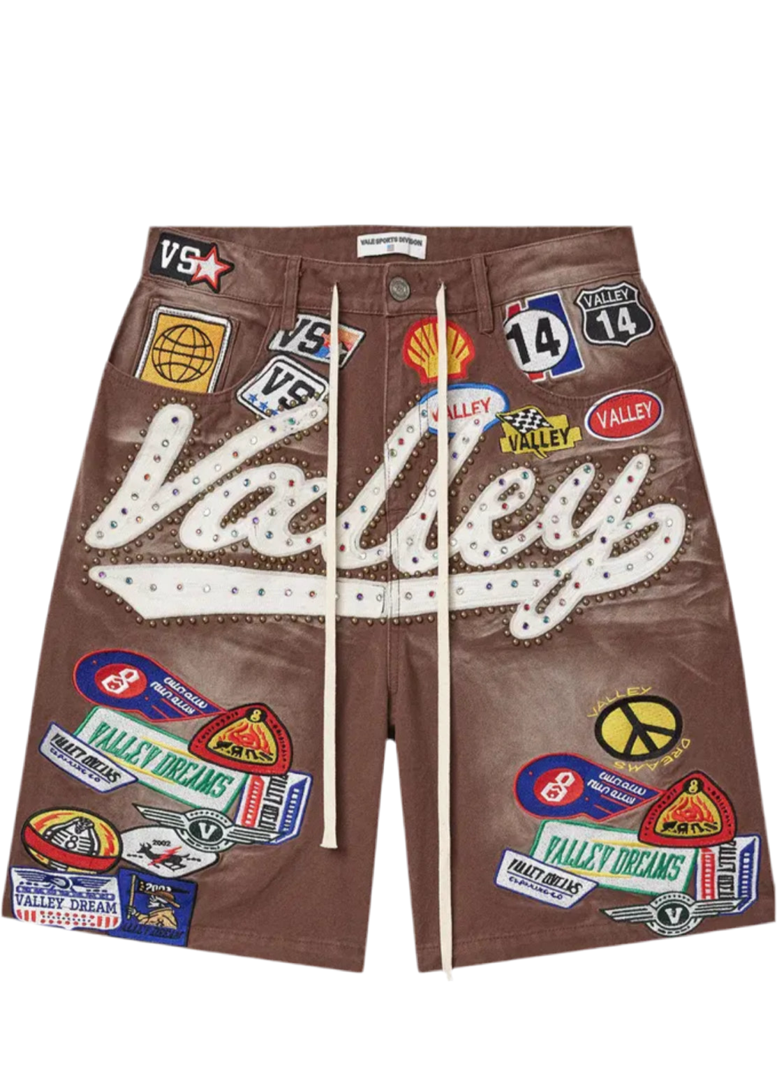 Vale Forever Brown 1980s Jorts