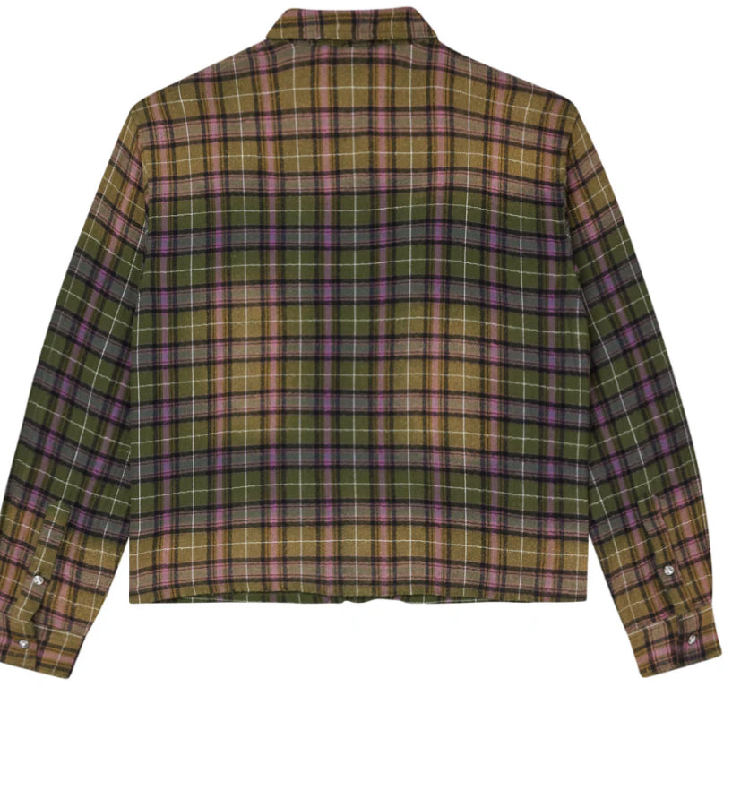 GREEN FEVER FLANNEL