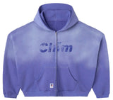 HMDD Malibu Faded Blue Chim Zip-Up