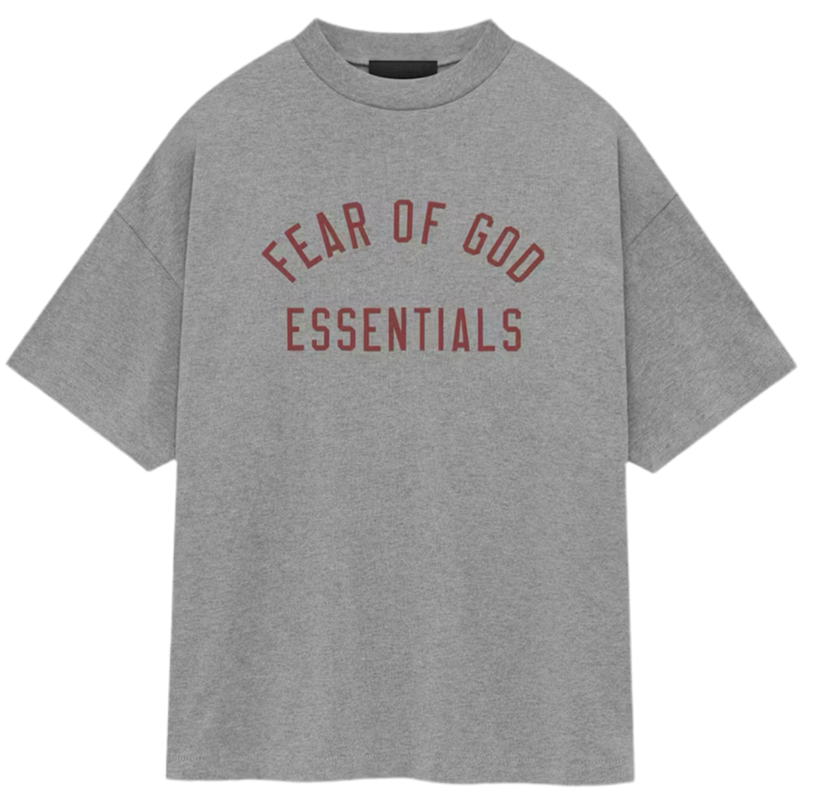 Fear of God Essentials Jersey Crewneck Tee (Dark Heather)
