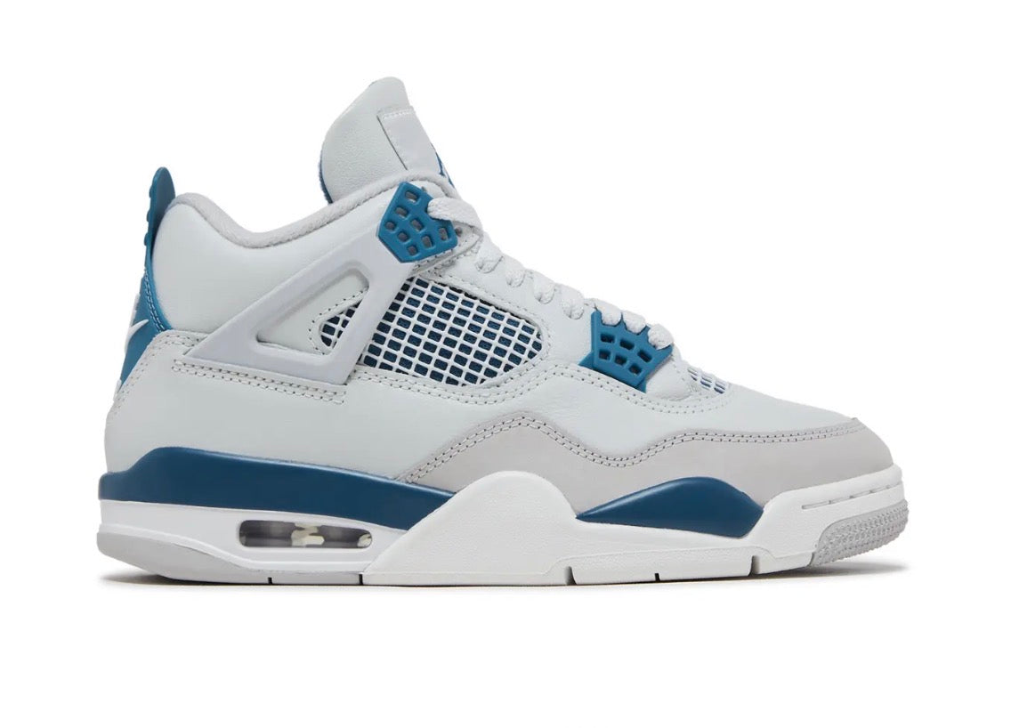 JORDAN 4 RETRO 'MILITARY BLUE' 2024 (USED)