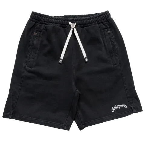 GodSpeed Vital Terry Shorts Black