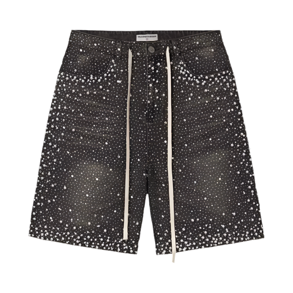 VALE FOREVER BLACK RAINSTORM JORTS