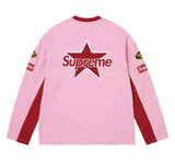 Supreme Vanson Leathers Top Pink