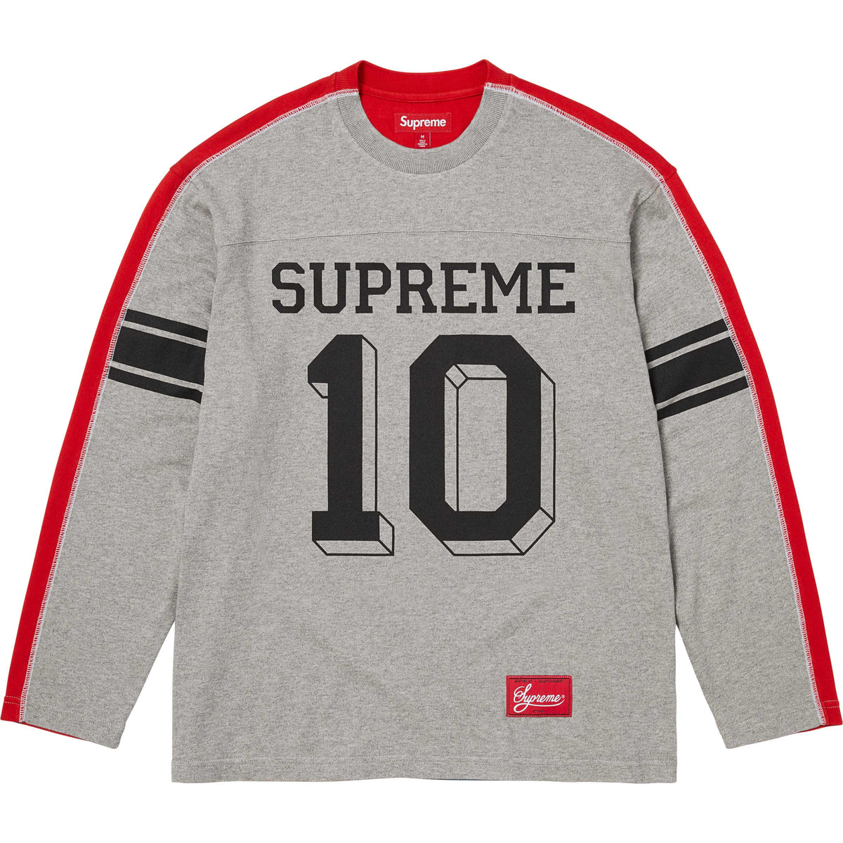 Supreme Split LS Football Top