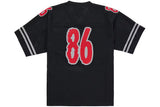 Supreme Reflective Football Jersey Black
