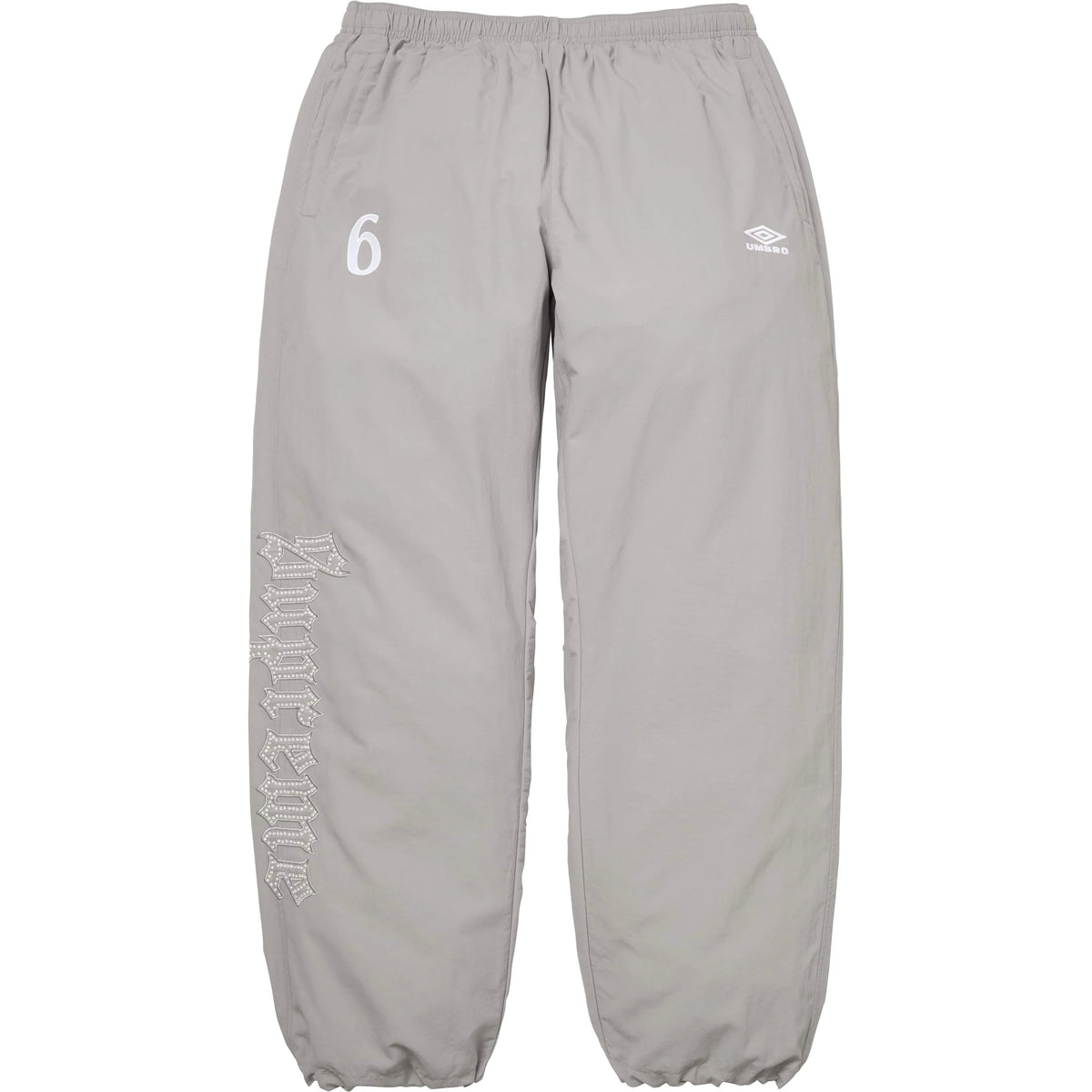 Supreme Umbro Studded Track Pants Grey