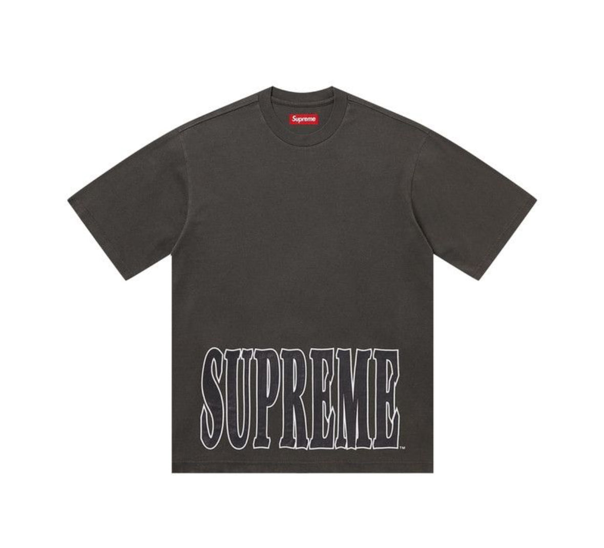 Supreme Cracked Stretch Short-Sleeve Top Black