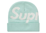 Supreme Big Logo Beanie Light Blue