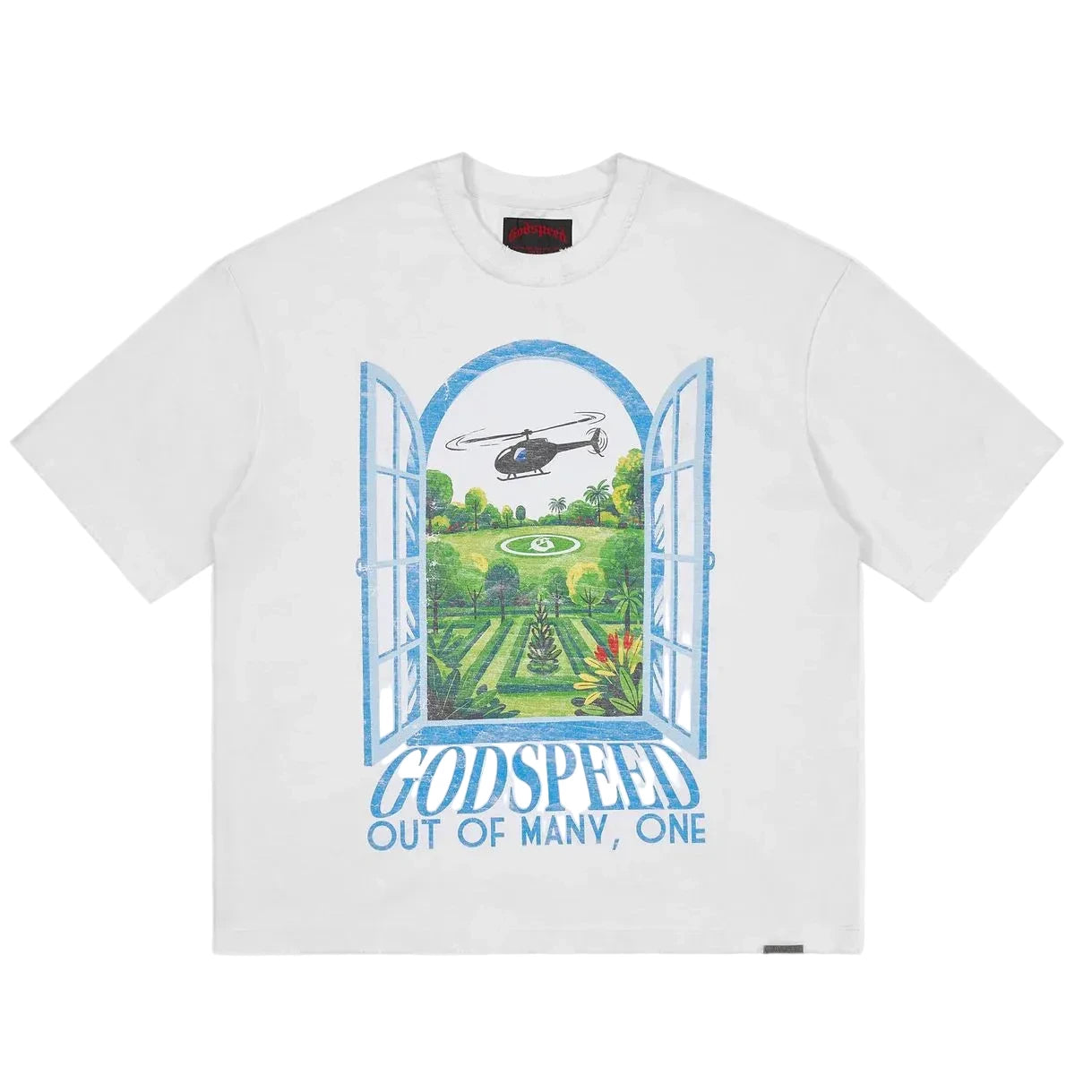 GodSpeed HeliPad Dreams T-shirt White