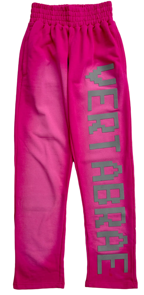 Vertabrae Sweatpants "Pink/Grey"