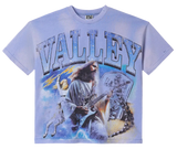 VALE FOREVER HOLY METAL BLING TEE BLUE