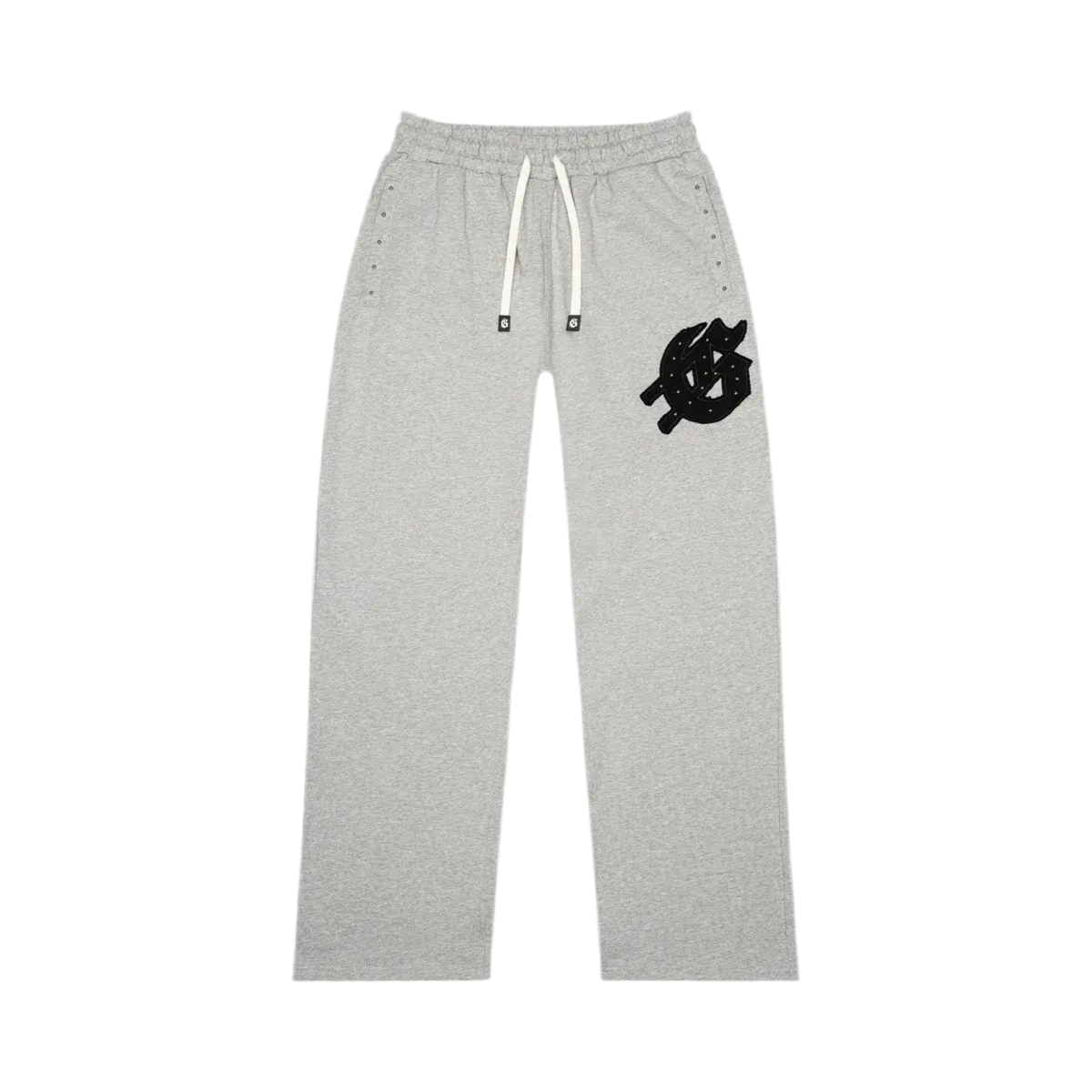 Godspeed Symmetric Studded Gray/Black Sweatpants