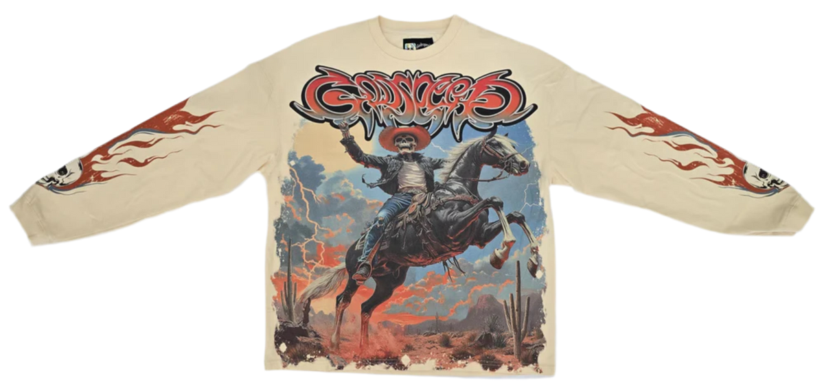 Godspeed Best-Western Bone Long Sleeve Tee