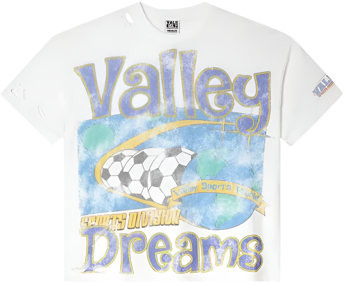 Vale Futball Tee Shirt White
