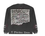 Godspeed Black Monday  Long-Sleeve T-Shirt 'Grey Wash'