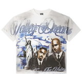 Vale Godfather Black Bling Tee Shirt White
