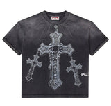 Vale Forever Pierced Tee 'Black'