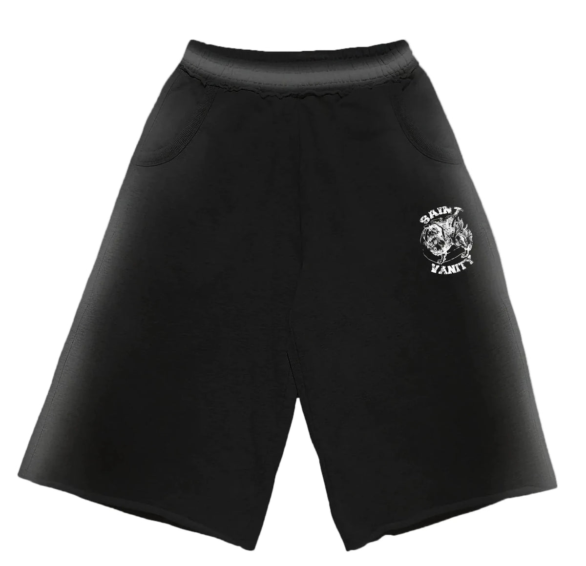 Saint Vanity Ash Black Shorts