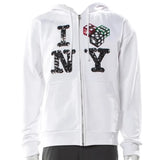 Denim Tears Cee-Lo NY Zip Hoodie White