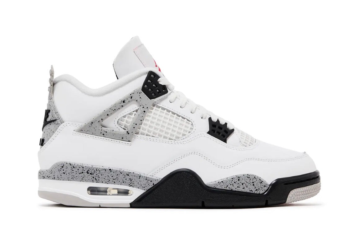 JORDAN 4 RETRO OG 'WHITE CEMENT' 2025 (USED)