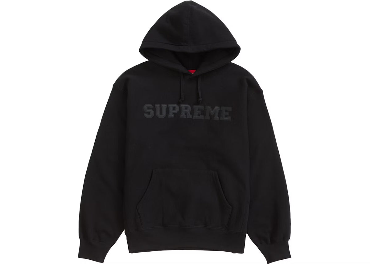 Supreme Collegiate Hoodie Black