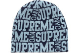 Supreme Reversible Camo Beanie Blue