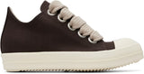 Rick Owens DRKSHDW Jumbolace Low Sneaks Brown