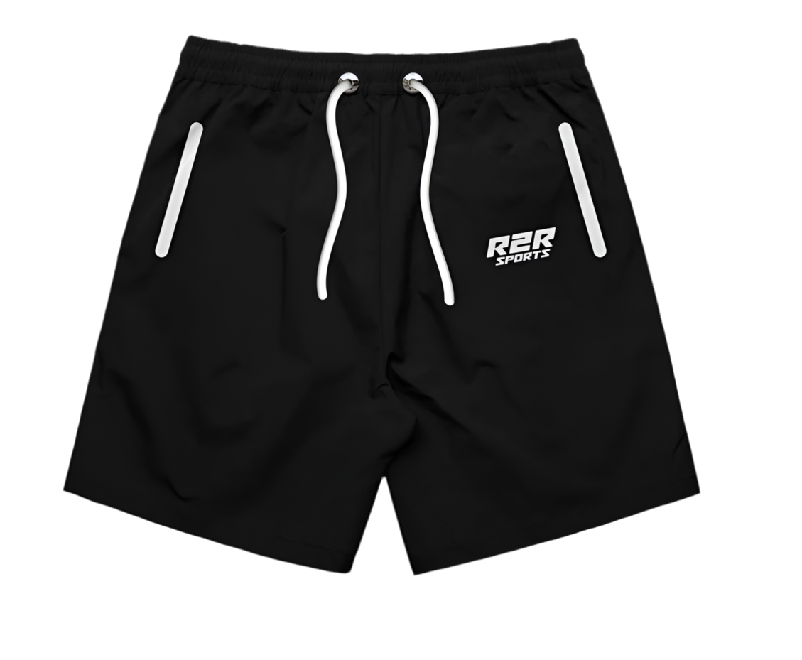 Road2Richess R2R Windbreaker Shorts (Black)