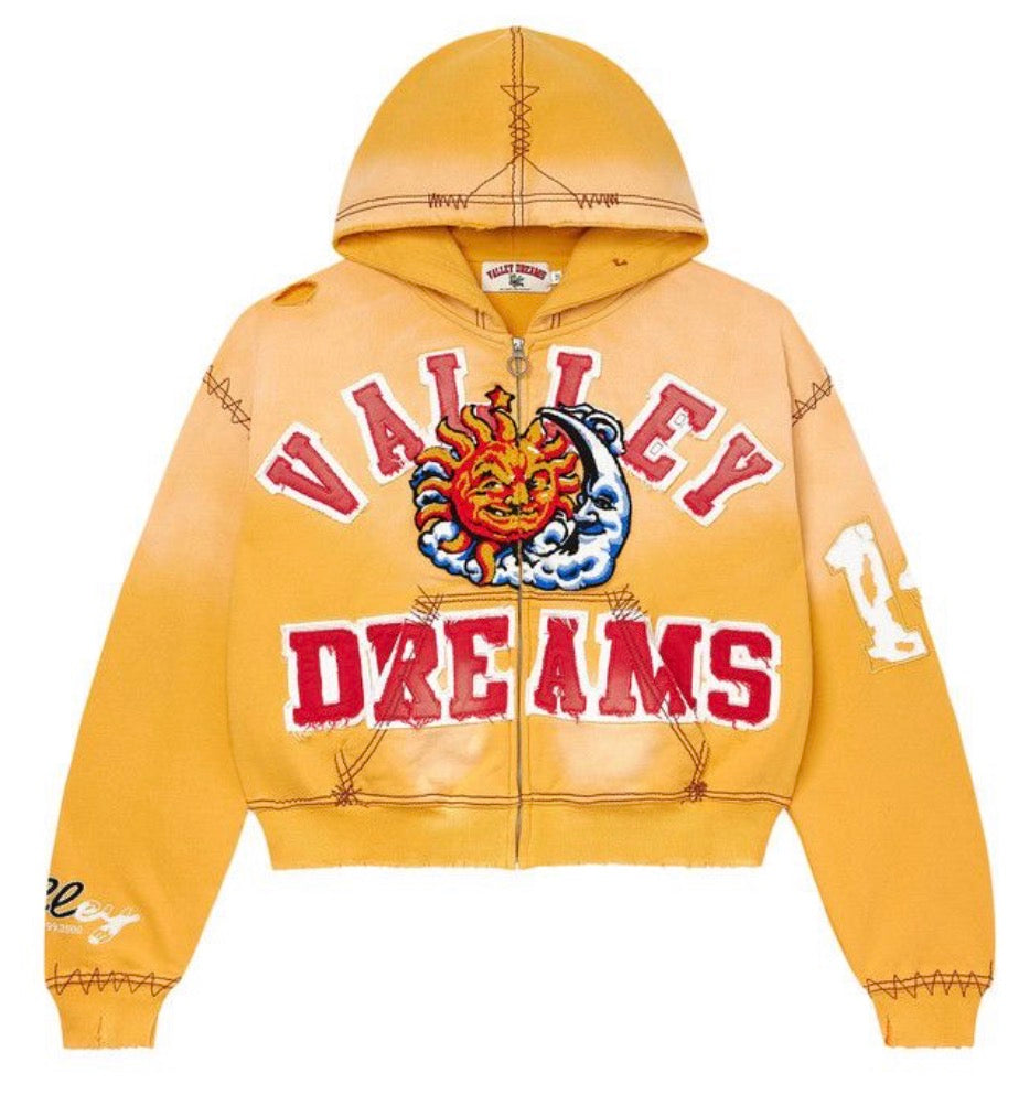 Vale forever SUNNY ZIP UP [YELLOW]