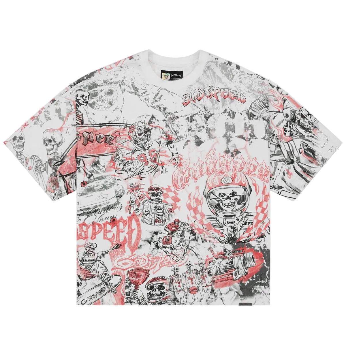 God Speed Sketch Archive White