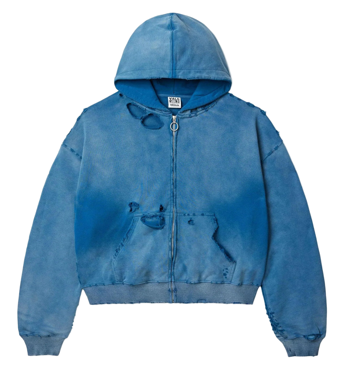 Vale Forever Ocean Destroyer Zip Up Hoodie