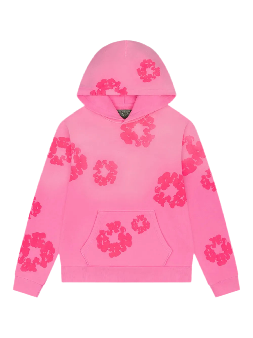 Denim Tears Mono Cotton Wreath Hoodie Pink