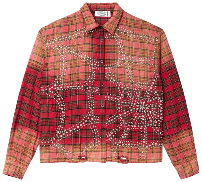 Vale Haze Flannel Red
