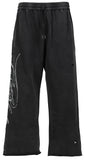 Lost Shdws Script Sweatpants Black